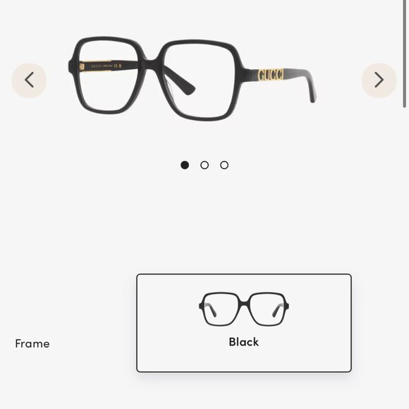 GUCCI GG1193O Designer Frames - Black  100% Authentic Use the BUY NOW, PAY LATER - Picture 1 of 9